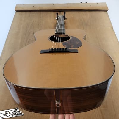 Healy OM Acoustic Guitar Cedar Indian Rosewood 2014 image 3
