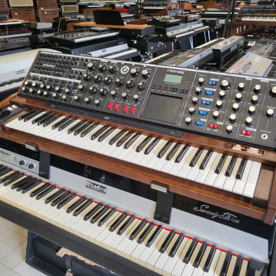 Moog Minimoog Voyager XL 61-Key Monophonic Synthesizer 2010 - Black with Wood Cabinet