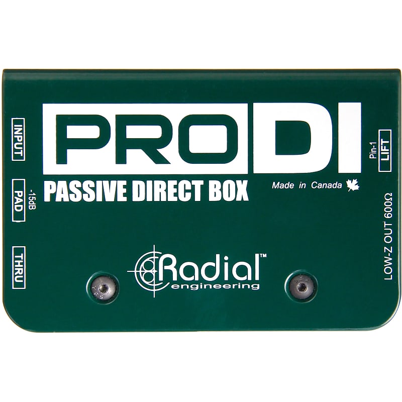 Radial PRODI PRO DI Passive Direct Box DI image 1
