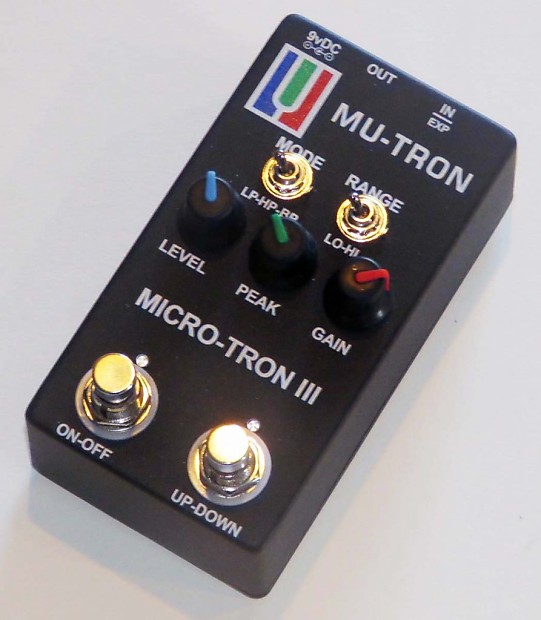 Mu-Tron Micro-Tron III Limited Edition Black 2018 Black Mu