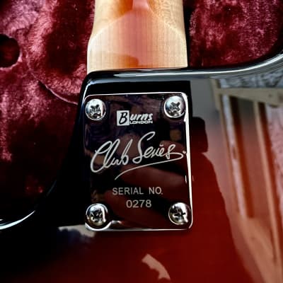 Burns Double Six 12 String Guitar MINT, 2019, Red Sunburst image 7