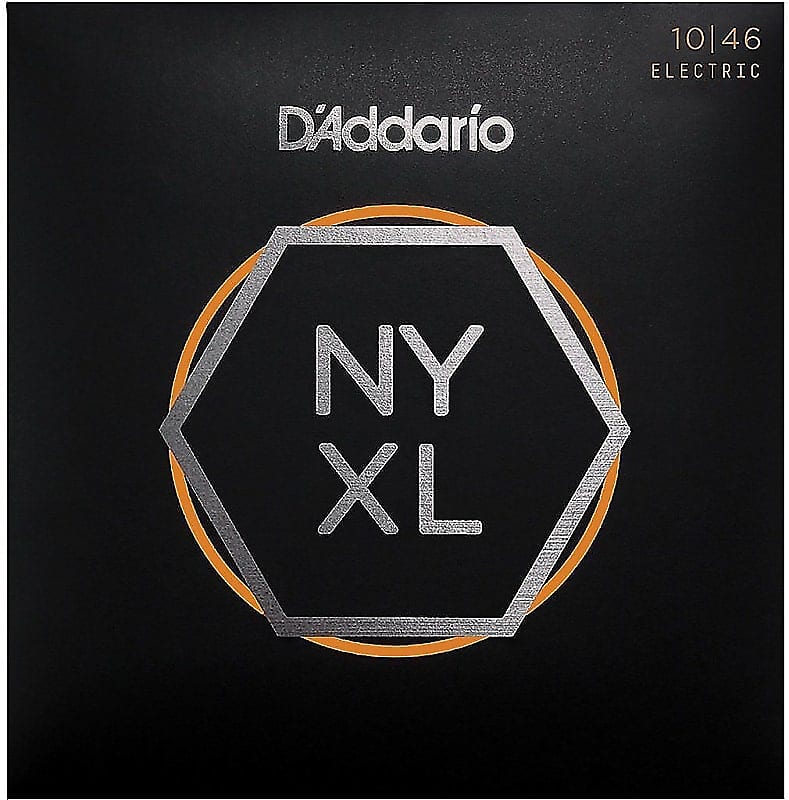 Daddario NYXL1046-3P Electric Guitar Strings .010-.046 3 Pack image 1