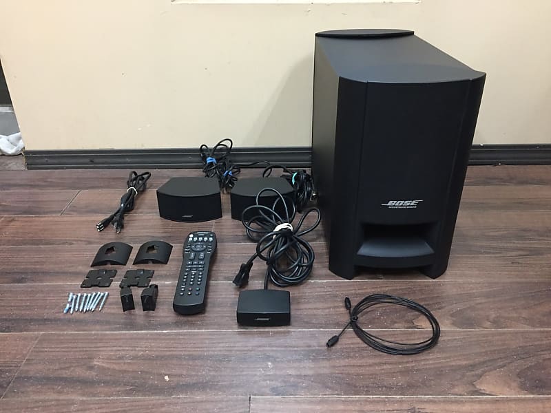 Bose CineMate Digital 2.1 Channel Home Theater Speaker System - New Open Box