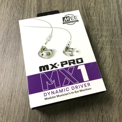 MEE Professional MX1 PRO Customizable Noise-Isolating Universal-Fit Modular Musician’s IEM (Clear) image 9