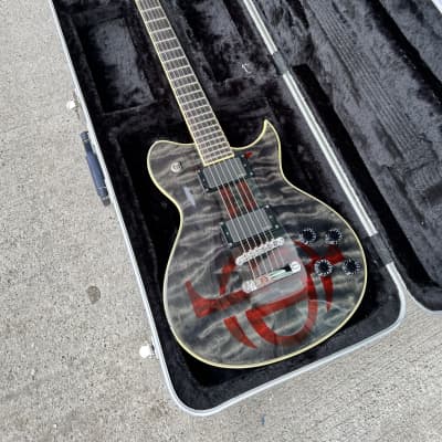Washburn Idol WI-66ANC Nick Catanese Evil Twin w Hard Case