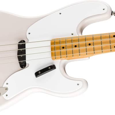 Squier Classic Vibe 50s Precision Bass Maple Fingerboard White Blonde image 3