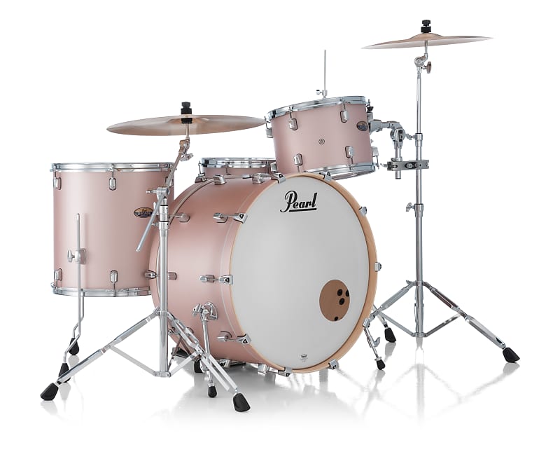 Pearl Decade Maple 3-pc. Shell Pack features a 24x14 bass drum