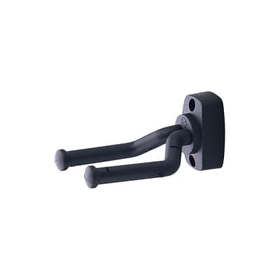 K&M Guitar Wall Mount with Individual Swivel Arms image 1