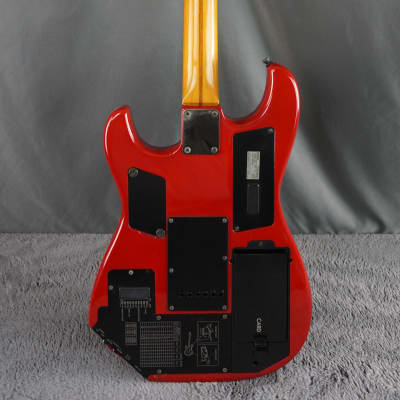Casio PG-300 Refurbished MIDI Guitar 1980s - Red Burst image 3