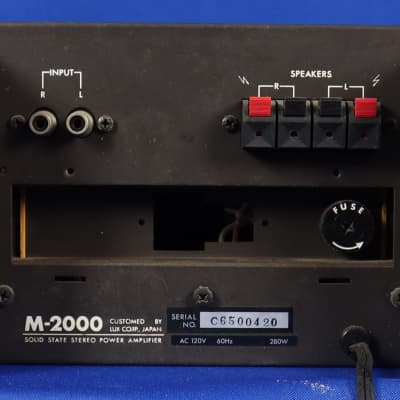 Luxman M-2000 Stereo Power Amplifier Amp HiFi Component image 9