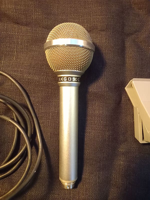 AKG D90c Vintage Dynamic Microphone image 1