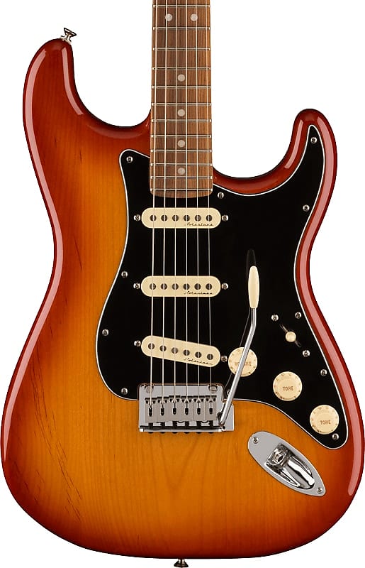 Fender Player Plus Stratocaster Electric Guitar. Pau Ferro Fingerboard, Sienna Sunburst image 1