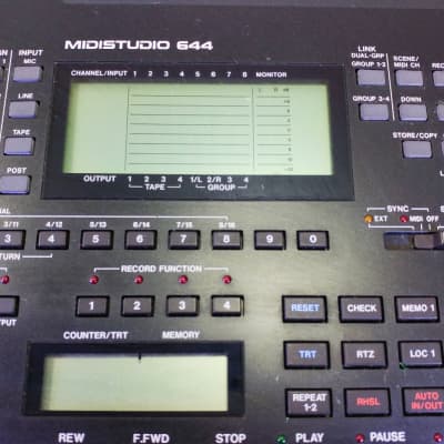 TASCAM MIDIStudio 644 CASSETTE MULTITRACK Recorder with the