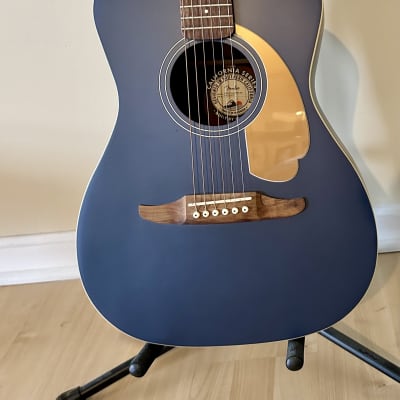Fender Malibu Player Acoustic/Electric - Blue | Reverb
