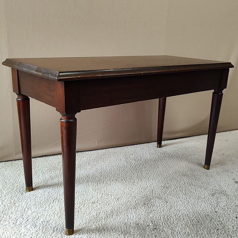 Used Piano Bench Mahogany Reverb