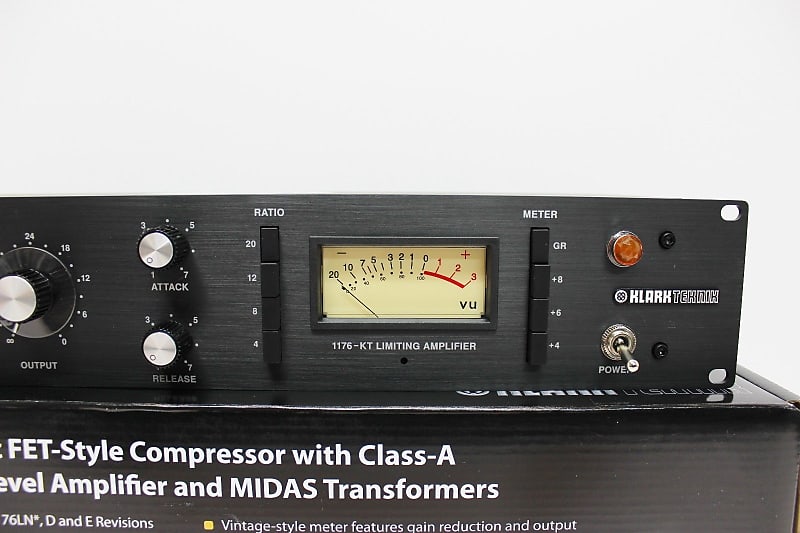 Revive Audio Modified: Klark Teknik 1176-kt, 1176 Mono Fet Compressor!