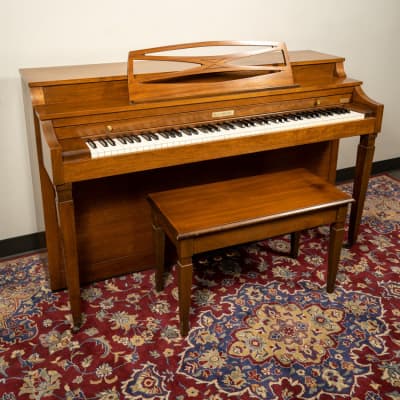 Baldwin Howard Spinet Piano | Satin Walnut | SN: 972050 image 3