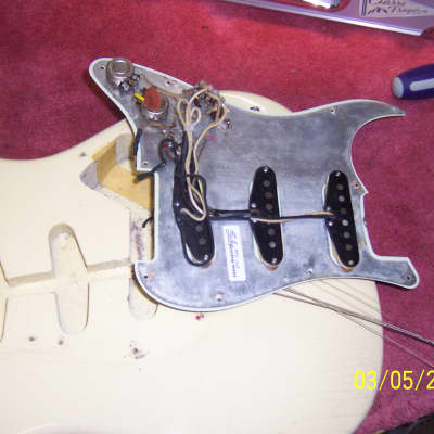 Fender Stratocaster 1962 Olympic White refin image 8