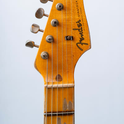 Fender Custom Shop El Diablo Stratocaster Heavy Relic 2024 - Wide Fade 2 Color Sunburst image 8