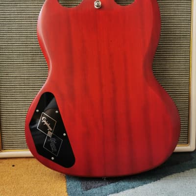 Epiphone 1961 Les Paul SG Standard 2023 - Aged Sixties Cherry image 9