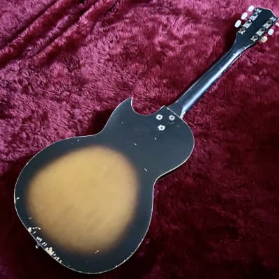 c.1960s Kay Value Leader Hollow Body Vintage Guitars “Sunburst” image 11