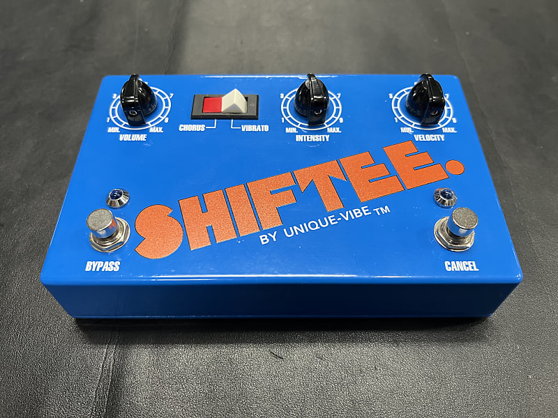Unique-Vibe Shiftee Univibe pedal 2016 Rare!  w/dc adapter image 1