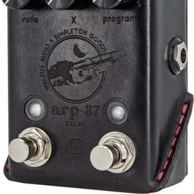 Walrus Audio ARP-87 Multi-Function Delay Craftsman Series Rare Limited Edition Leather Wrapped image 2