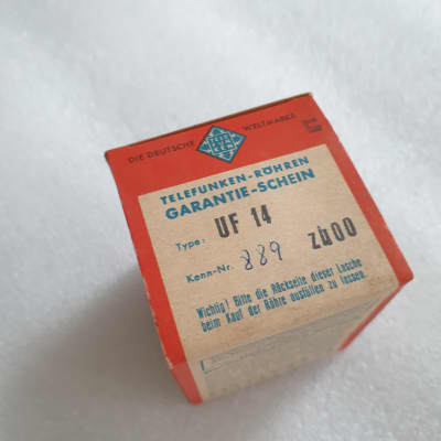Sealed Telefunken UF14 tube Replacement for VF14 Neumann U47 Microphone image 4