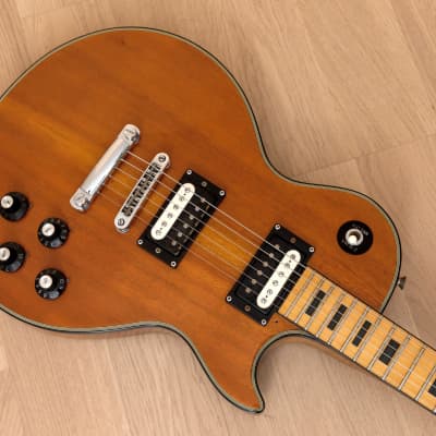 1974 Greco EG650N Vintage Guitar, Mahogany w/ Maple Board & Maxon U-1000 Humbuckers, Japan Fujigen image 7