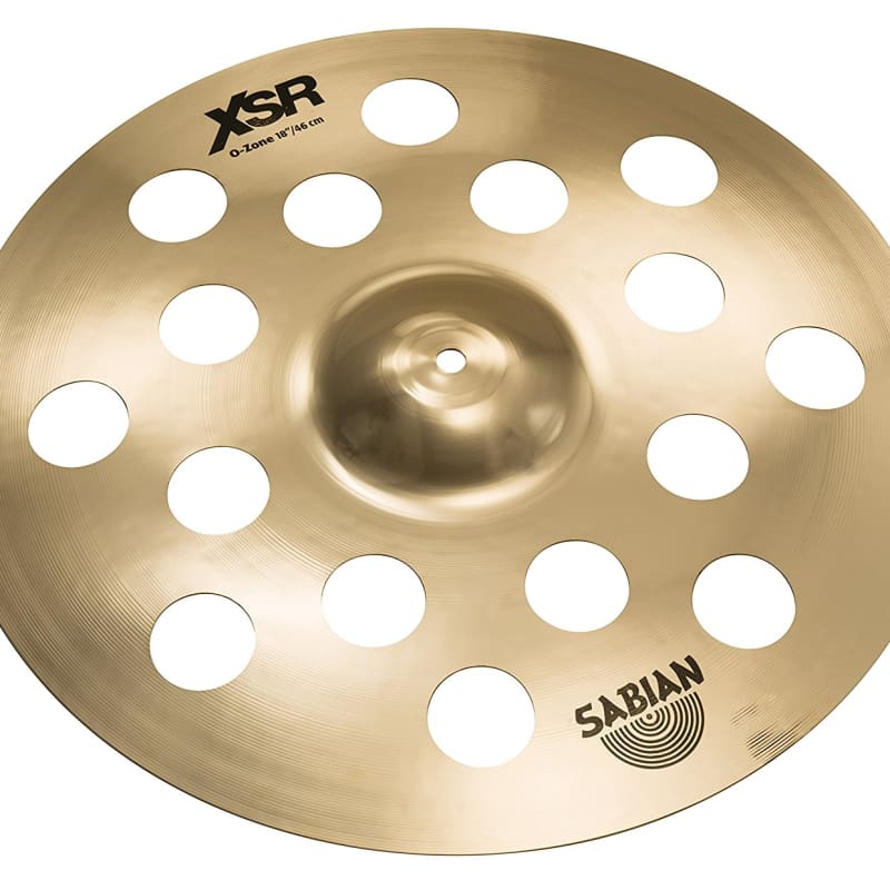 Photos - Cymbal Sabian   18" XSR O-Zone Drum Set Crash  new  2024