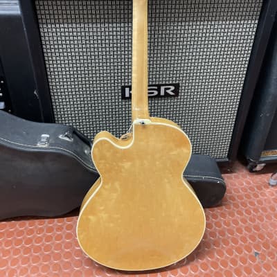 Fender Daquisto archtop electric 1985 - Natural/blonde image 6