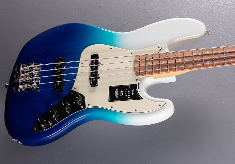 Fender Player Plus Jazz Bass - Belair Blue | Reverb