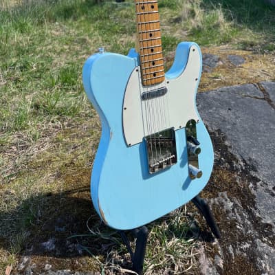 Fender Telecaster  1973 daphne blue image 4