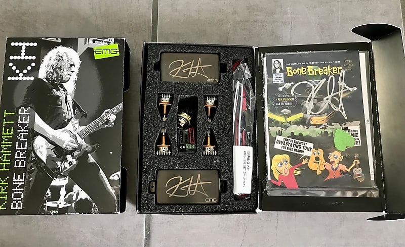 🎸 EMG Pickup KH Kirk Hammett Signed Limited Edition Bone Breaker