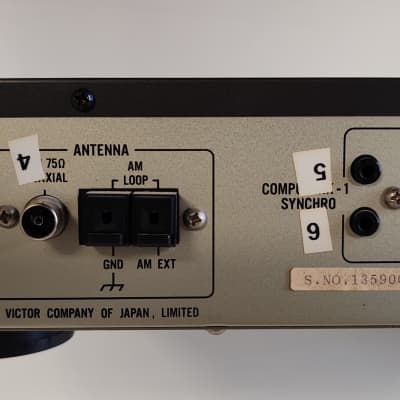 JVC FX-535L Tuner Separates 1970s - Dark Grey - Vintage image 7
