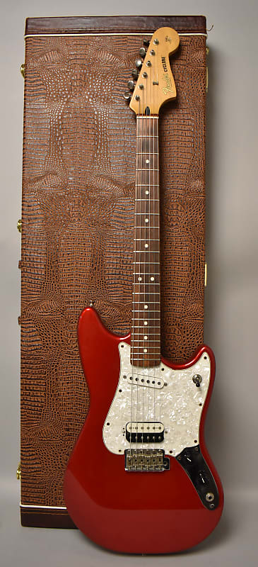 2000 Fender Deluxe Series Cyclone Candy Apple Red MIM w/HSC image 1