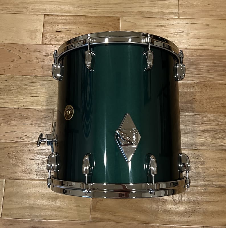 Gretsch USA Custom 14x14" Floor Tom in Cadillac Green Reverb