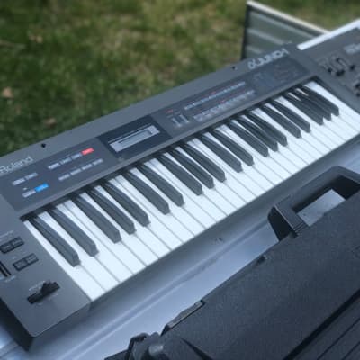 Roland Alpha Juno 1 synthesizer and AB-3 carrying case image 3