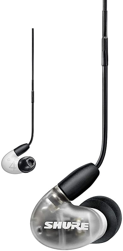 Shure SE42HYW+UNI AONIC 4 Wired Sound Isolating Earbuds, Detailed