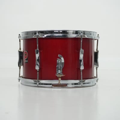 Premier 12” x 7” Snare in Red 1970s - Red image 2