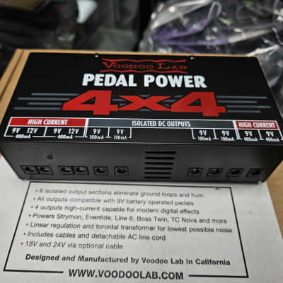 Voodoo Lab Pedal Power 4X4 - Black image 2