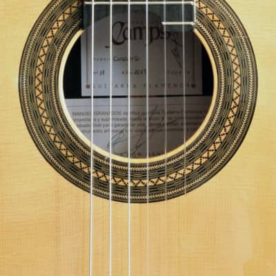 Spanish Flamenco Master Guitar - CAMPS CONCIERTO AMAZONAS - all solid - spruce top  + case image 6