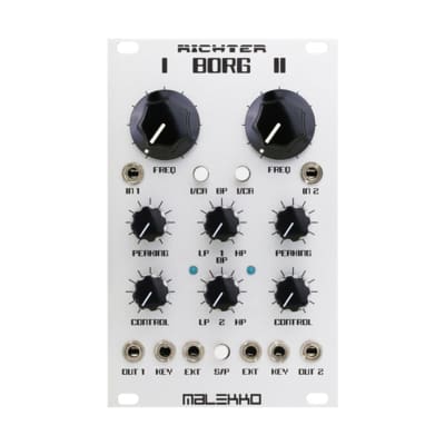 鍵盤楽器 MALEKKO RICHTER BORG Malekko Richter Dual Borg Filter White | Reverb