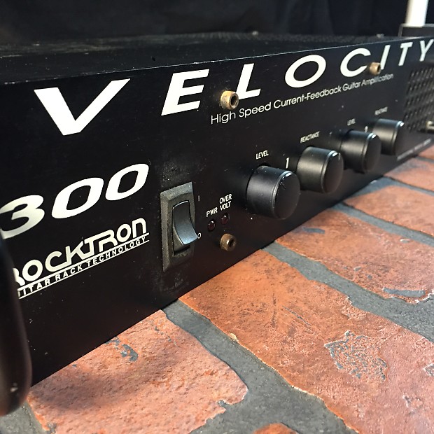 Rocktron Velocity 300 Guitar Power Amp - Original USA Made Professional  Touring Edition