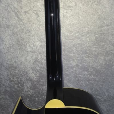 Washburn EA9 Acoustic/Electric Guitar – Ebony image 9