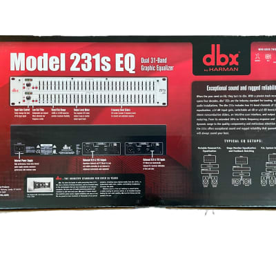dbx 231s Dual Channel 31-Band EQ image 4