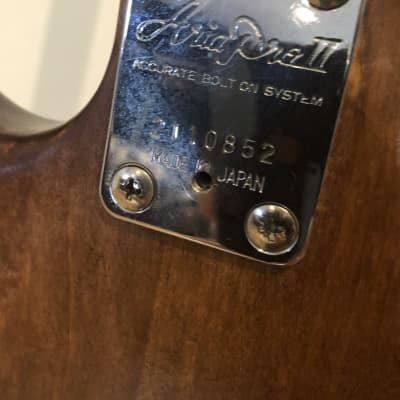 Aria Pro II RS Special V Made In Japan Vintage Fender Strat Beater image 11