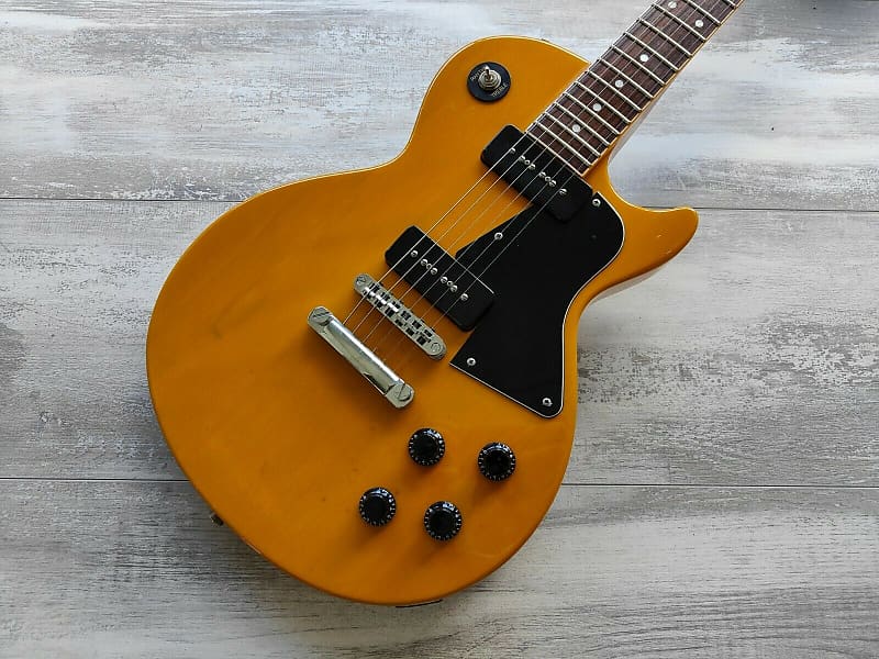 ジャンク BLITZ by Ariapro2 Les Paul Special Blitz by Aria Pro II Les Paul Special (Yellow) | Reverb