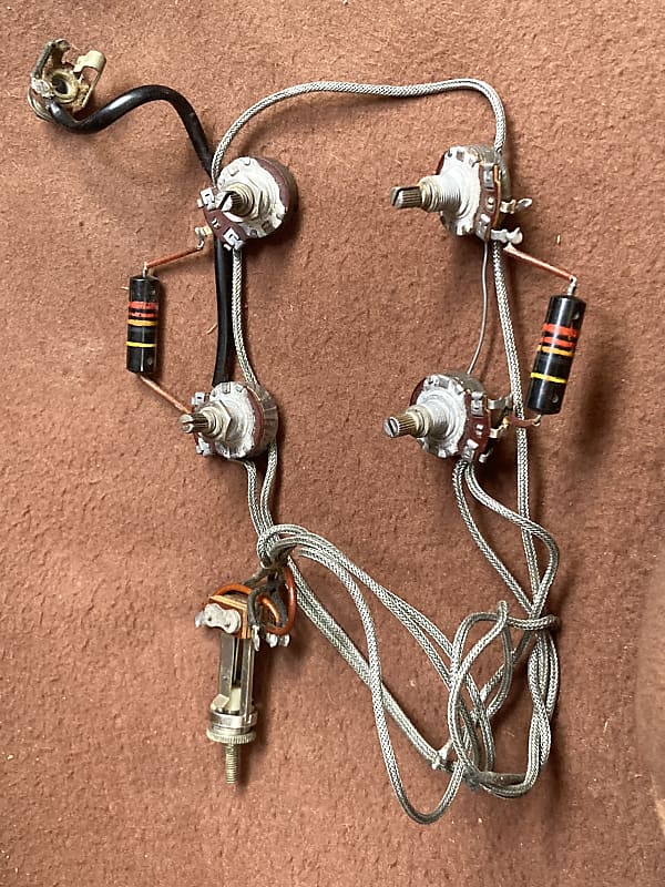 Centralab Wire Harness Gibson Les Paul Es335 Bumblebee Caps Reverb 2378