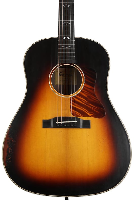 Eastman Guitars E22 Acoustic Guitar - Antique Sunburst | Reverb